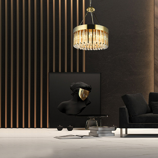 Подвесная люстра Karre LH3056/9P-GDCG