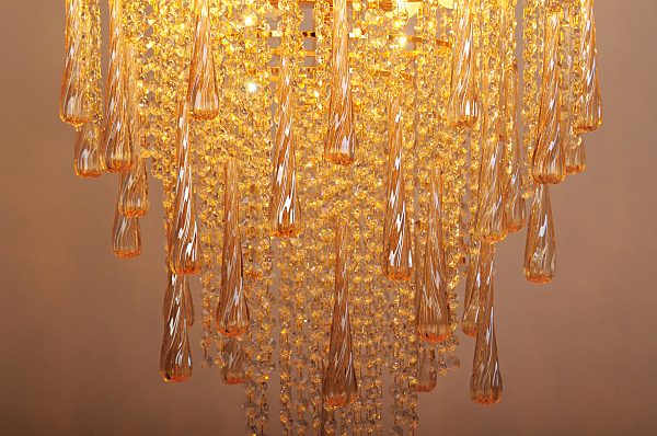 Подвесная люстра Greta L.7101-6AMBER