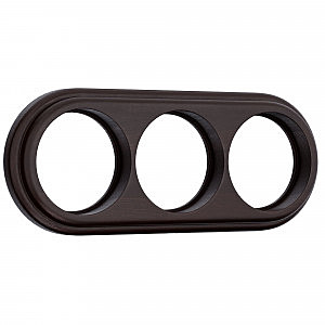 Рамка W0035226/ Рамка на 3 поста (венге)