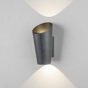 Уличный настенный светильник 1539 Techno LED 1539 TECHNO LED Tronc Серый