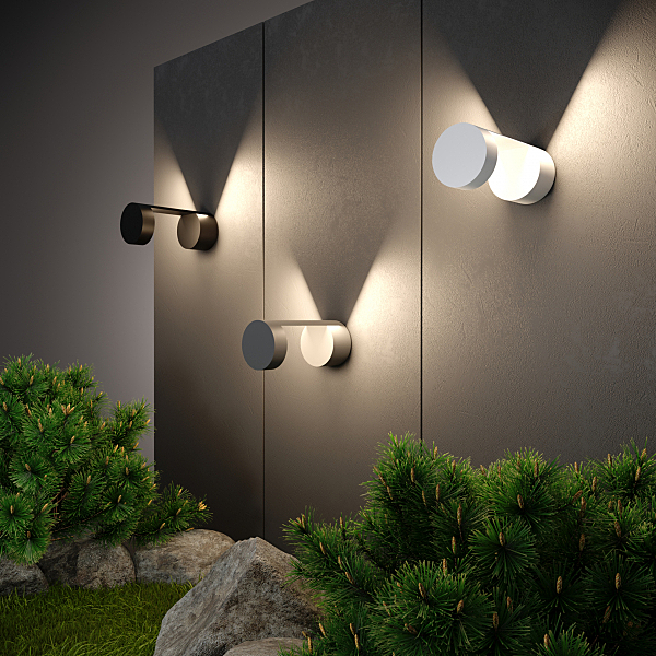 Уличный настенный светильник Nimbus 1540 TECHNO LED Nimbus Белый