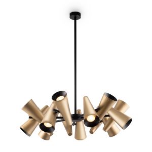 Люстра на штанге Giro MOD095PL-14BS