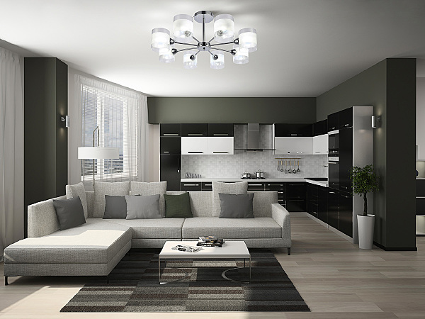 Потолочная люстра Moment 681/8P