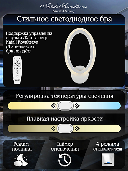 Настенное бра Led LED LAMPS 81135/1W