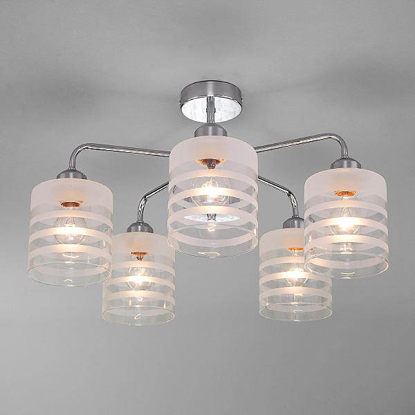 Потолочная люстра Essence 30176/5 хром