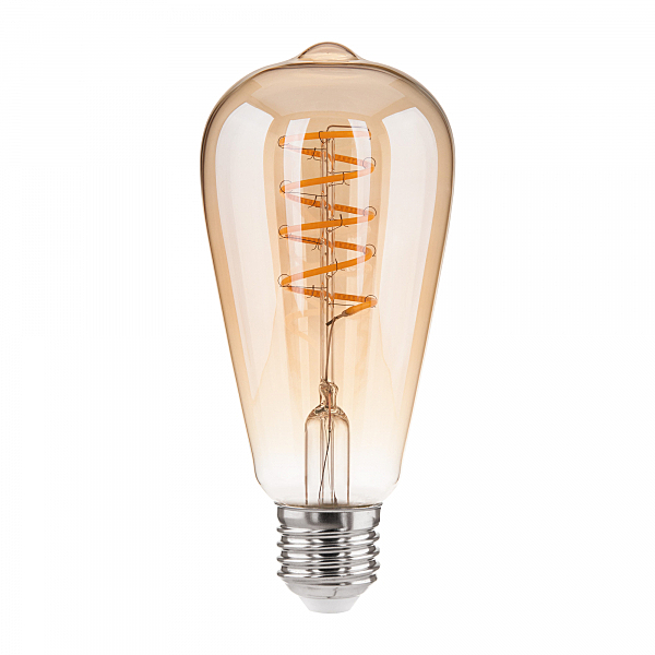 Светодиодная лампа Dimmable F Dimmable 5W 2700K E27 (ST64 тонированный)(BLE2746)