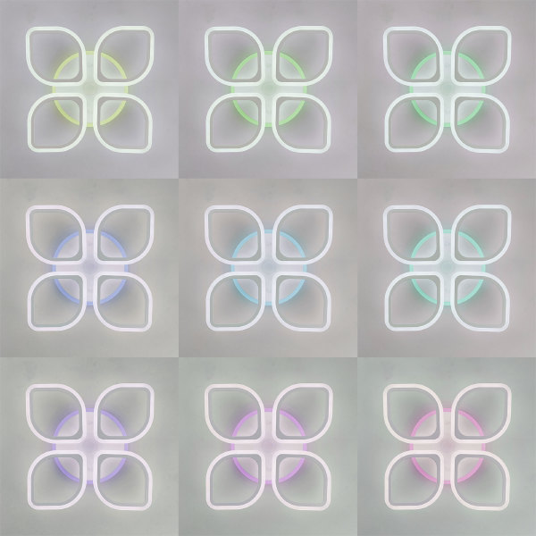 Потолочная люстра Ромби Смарт CL236A140E