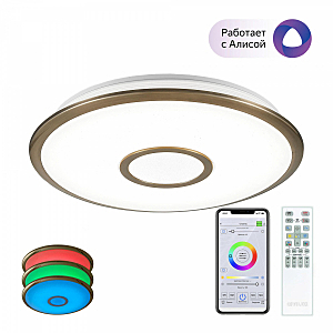 Светильник потолочный Старлайт Смарт CL703A43G