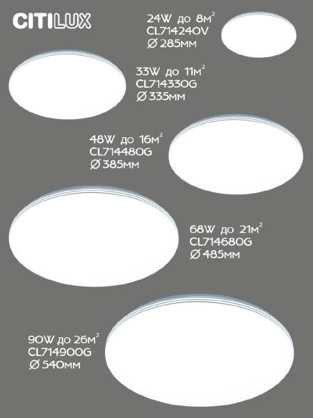 Светильник потолочный Симпла CL714330G