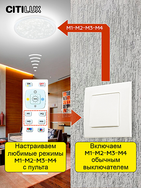 Светильник потолочный Спутник CL734680G