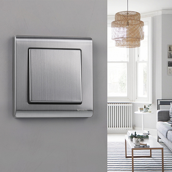 Накладка на механизм Werkel W1119002/ Клавиша для выключателя перекрестного (глянцевый никель)