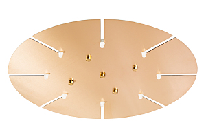 Аксессуар Потолочная База Потолочная база D600-8 BRASS