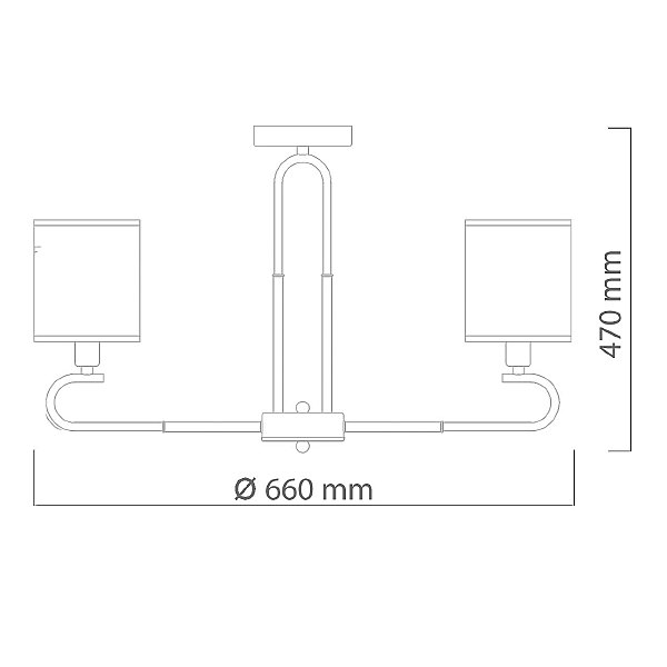 Потолочная люстра Конрад 667012406