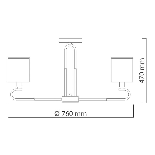 Потолочная люстра Конрад 667012508