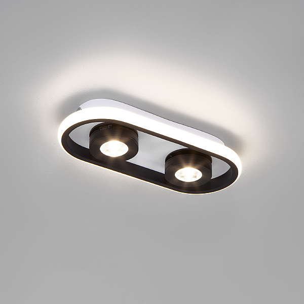 Светильник спот Slam 20123/2 LED белый/черный