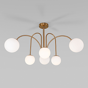 Потолочная люстра Alix 30177/6 латунь Smart