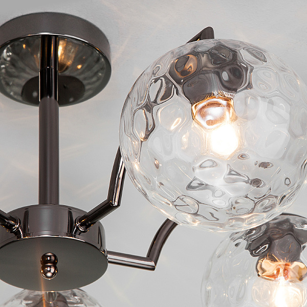 Потолочная люстра Eden 30178/5 черный жемчуг