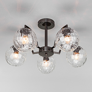 Потолочная люстра Eden 30178/5 черный жемчуг