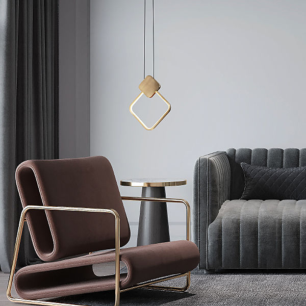 Светильник подвесной Style 50216/1 LED бронза