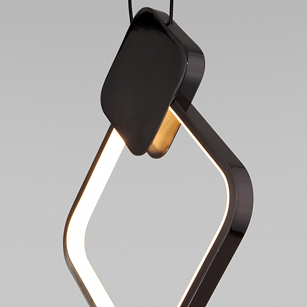 Светильник подвесной Style 50216/1 LED черный жемчуг