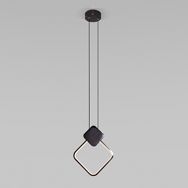 Светильник подвесной Style 50216/1 LED черный жемчуг