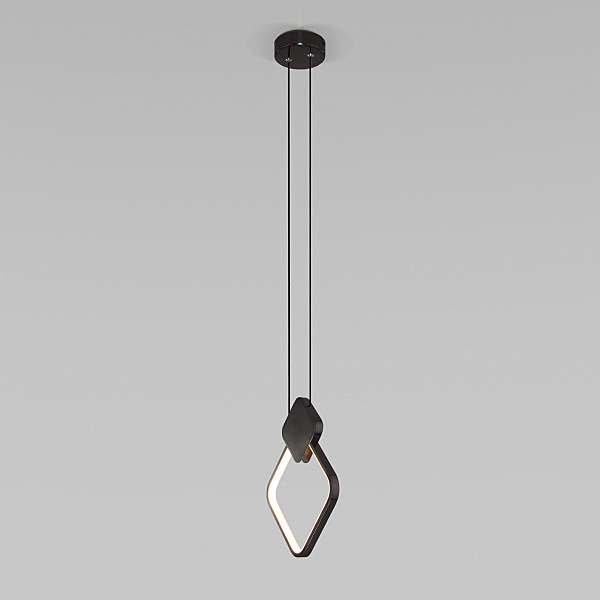 Светильник подвесной Style 50216/1 LED черный жемчуг