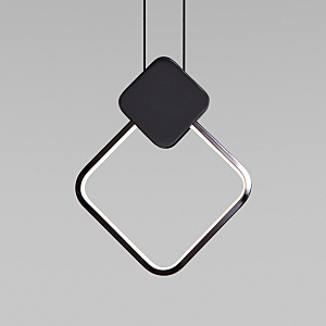 Светильник подвесной Style 50216/1 LED черный жемчуг