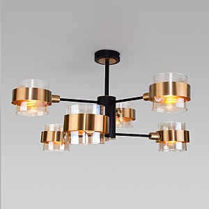 Потолочная люстра Arcada 70127/6 черный
