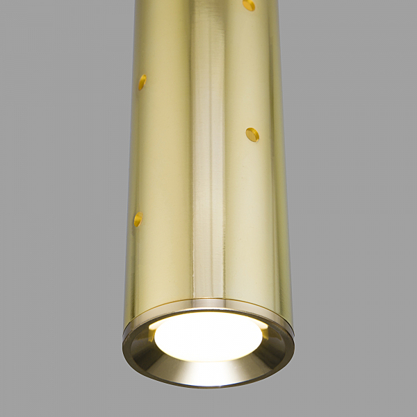 Светильник подвесной Bong 50214/1 LED золото