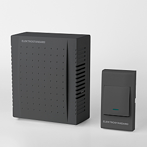 Дверной звонок DBQ26 DBQ26M WM 1M IP44 Чёрный