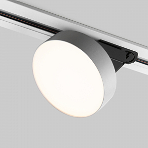Трековый светильник Pila Pila серебро 12W 4200K (85078/01) однофазный