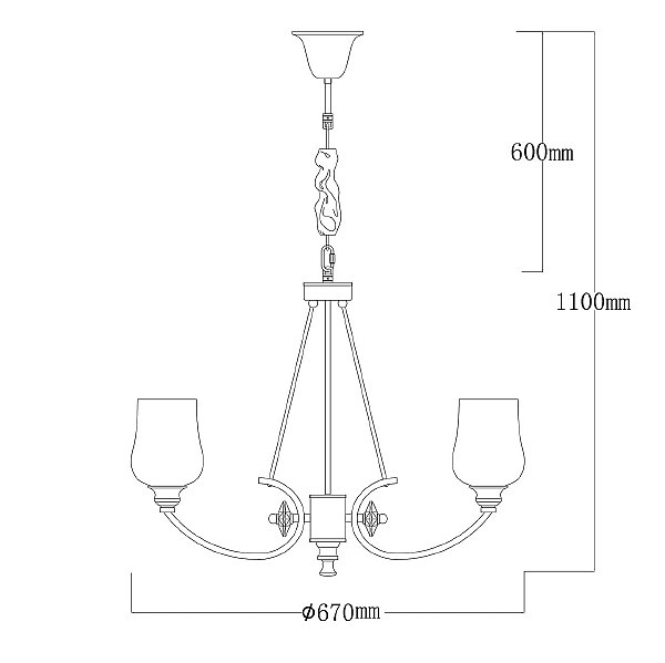 Подвесная люстра Палермо 386017706