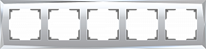 Рамка W0051220/ Рамка на 5 постов Diamant (зеркальный)