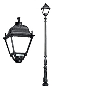 Столб фонарный уличный Simon U33.205.000.AYH27