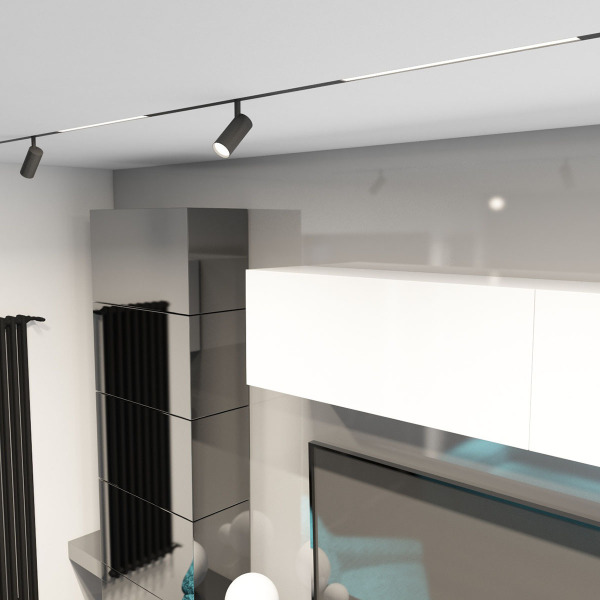 Трековый светильник Smart Spot DK8010-BK