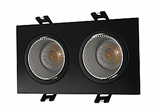 Встраиваемый светильник Dk3020Bc DK3072-BK+CH