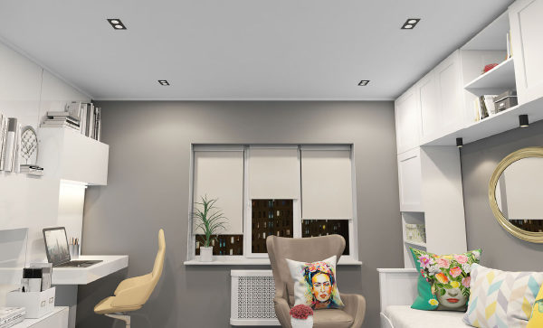 Встраиваемый светильник Dk3020Bw DK3072-BK+WH