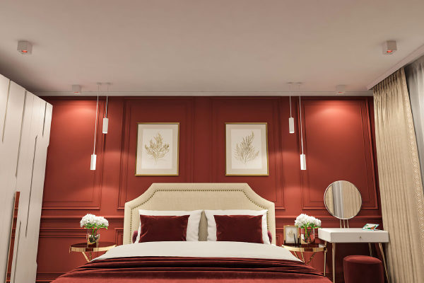 Накладной светильник Dk3020Wrd DK3080-WH+RD