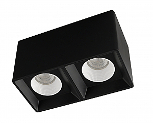 Накладной светильник DK3030 DK3085-BK+WH