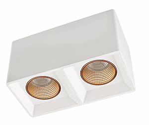 Накладной светильник Dk3020Wbr DK3085-WH+BR
