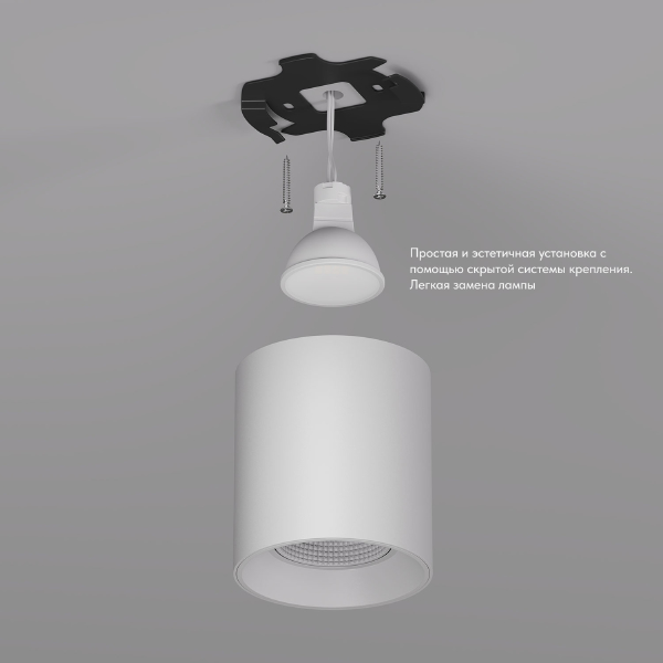 Накладной светильник Dk3020Ww DK3090-WH