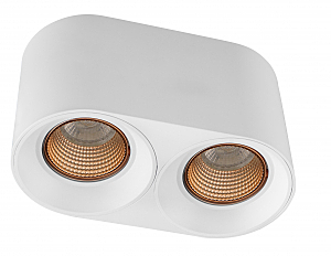 Накладной светильник Dk3020Wbr DK3096-WH+BR