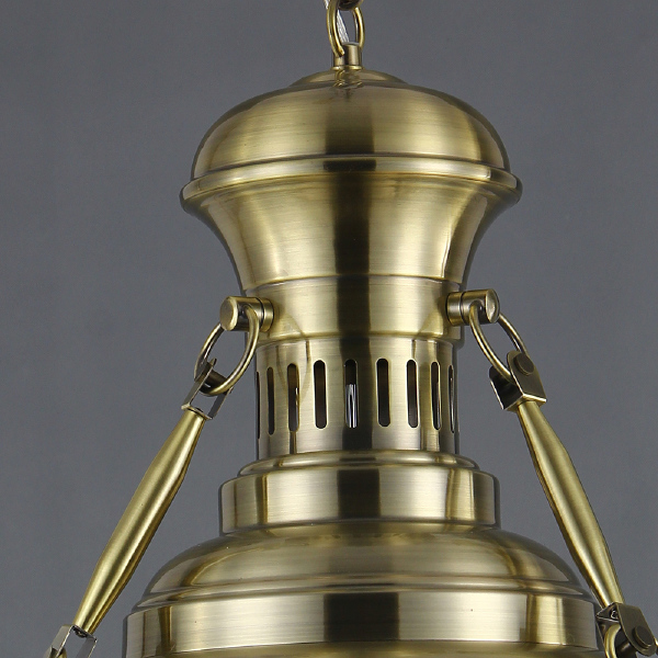 Светильник подвесной Loft KM046P brass