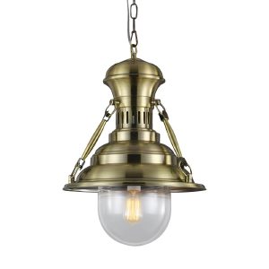 Светильник подвесной Loft KM046P brass