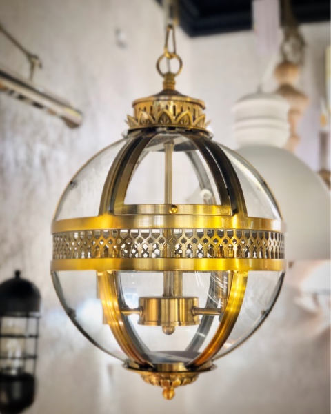 Подвесная люстра Residential KM0115P-3S brass