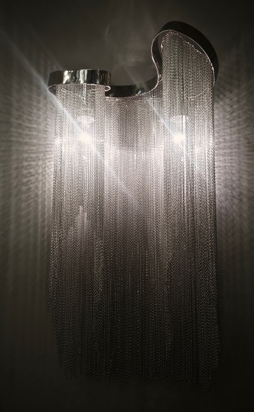 Настенное бра Stream KM011W-2 aluminum