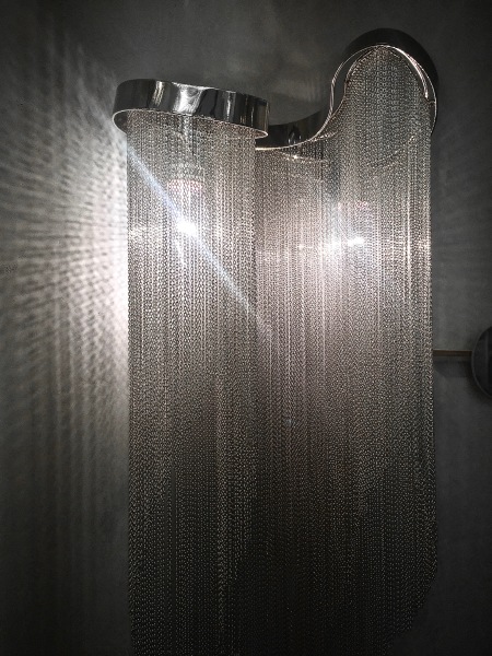 Настенное бра Stream KM011W-2 aluminum