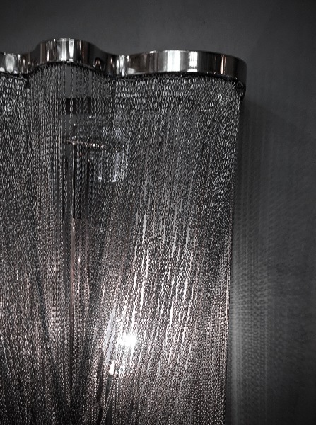 Настенное бра Stream KM011W-2B steel