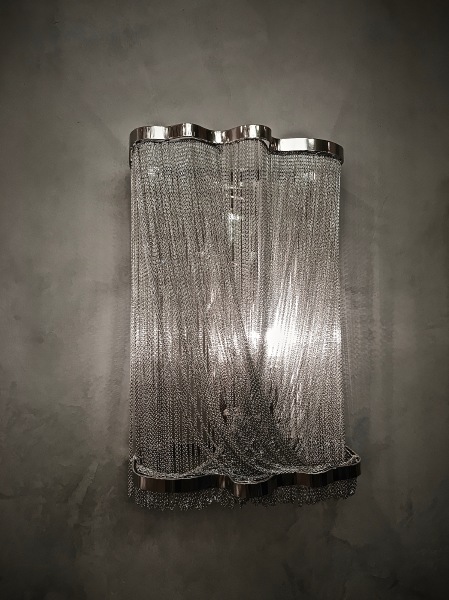 Настенное бра Stream KM011W-2B steel