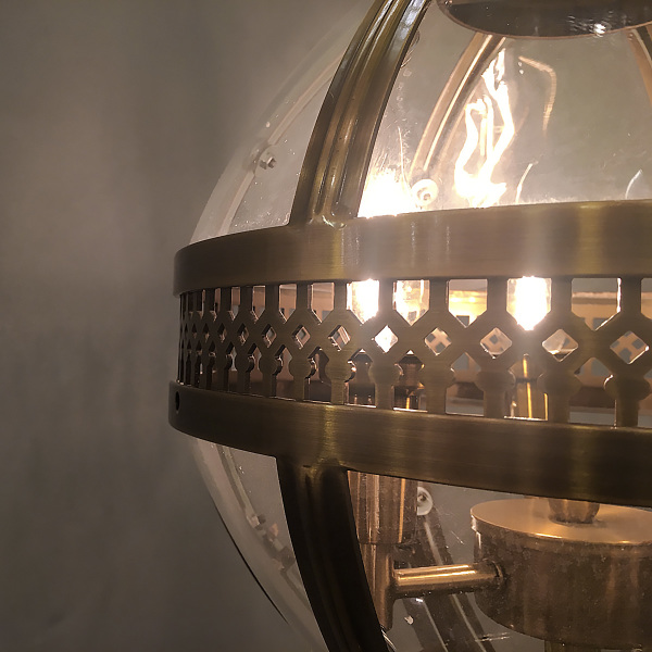 Настольная лампа Residential KM0115T-3S brass